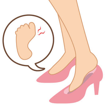 外反母趾のイメージ